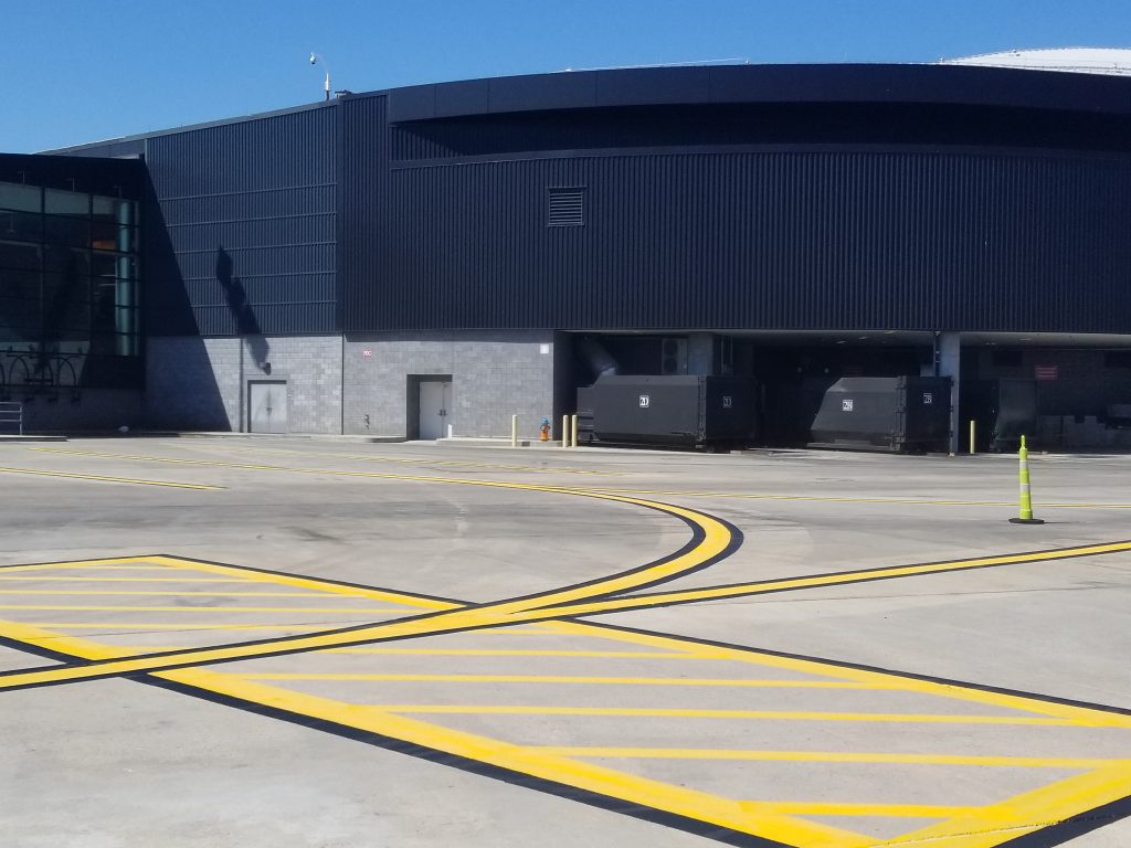 Just Seal It Completes the line painting of BWI Airport